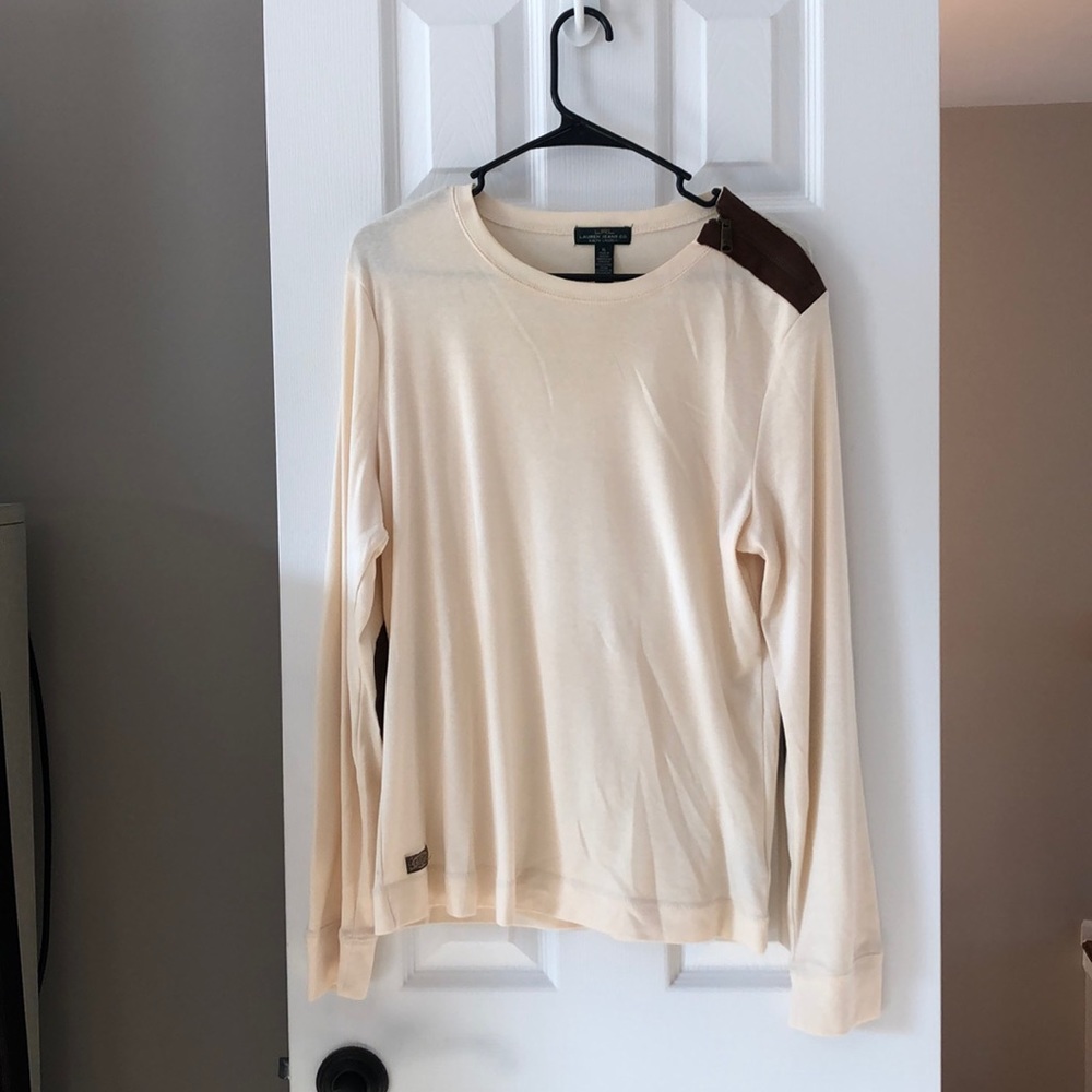 Ralph Lauren Women’s cream long sleeve top